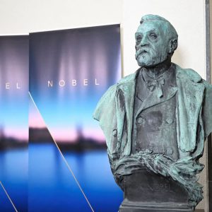 Nobel Peace Prize Statue